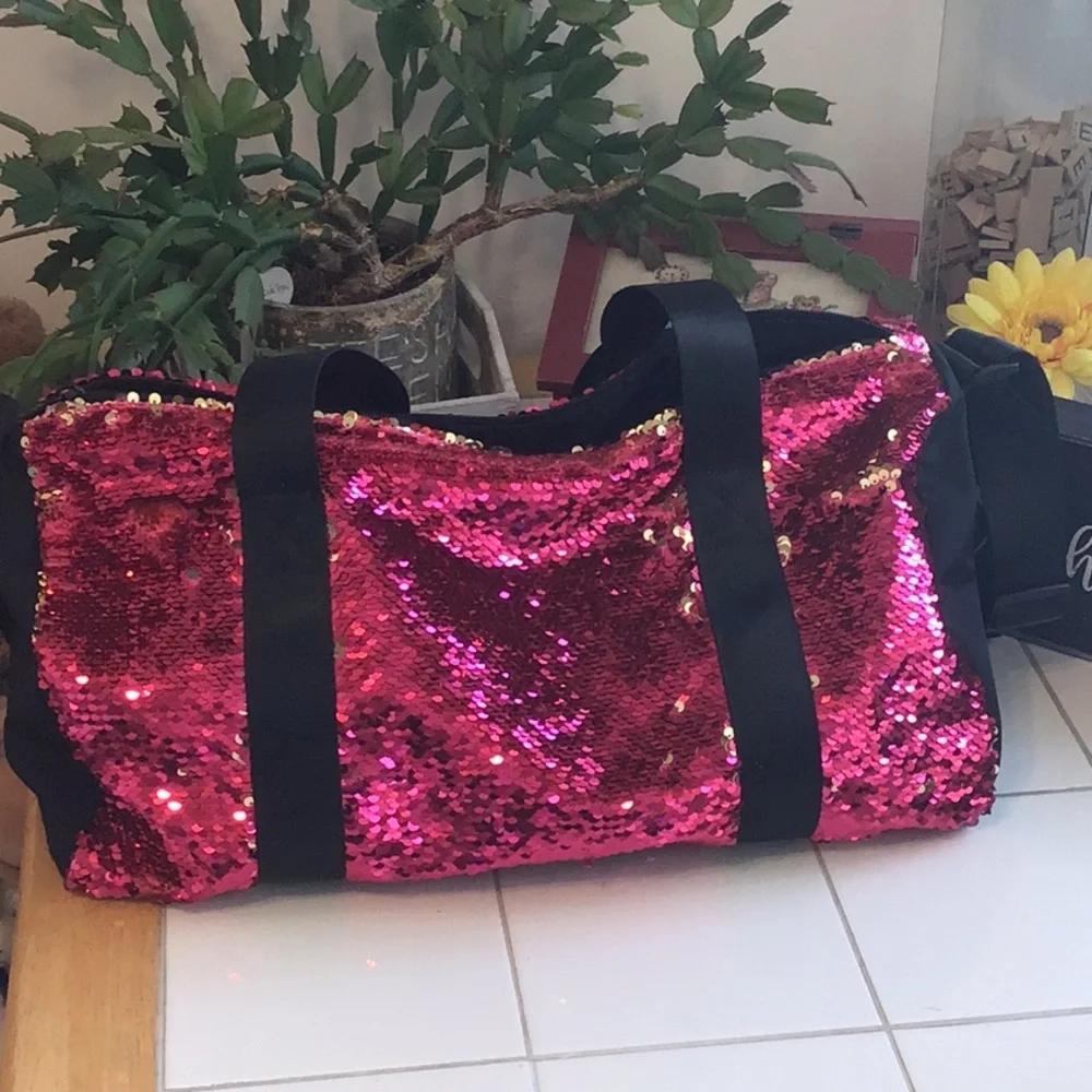 ‘Justice’ Sequins Flip Sports Duffel Bag (#4)
